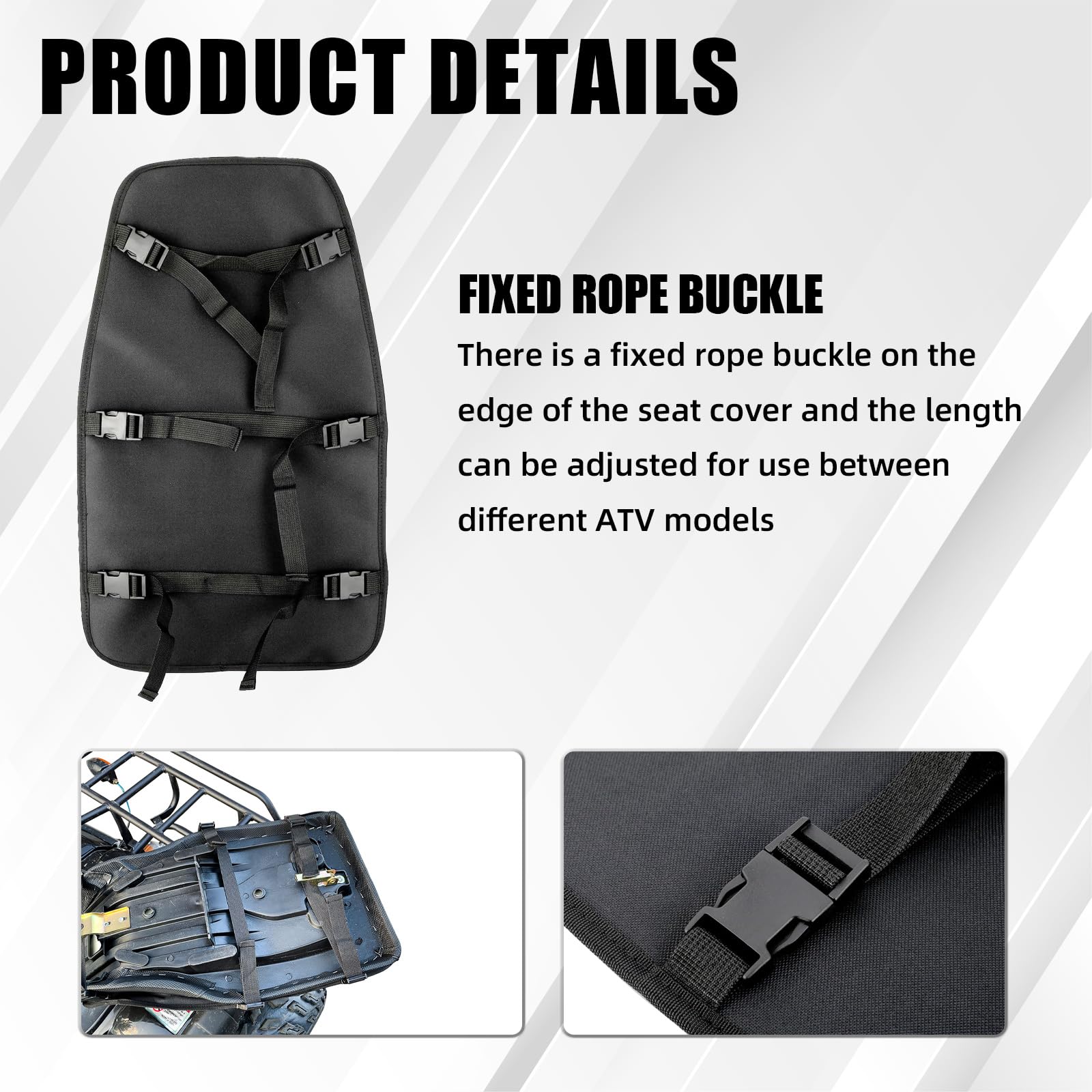 Wacece air seat cushion EVA Oxford material offers durability and wear resistance.