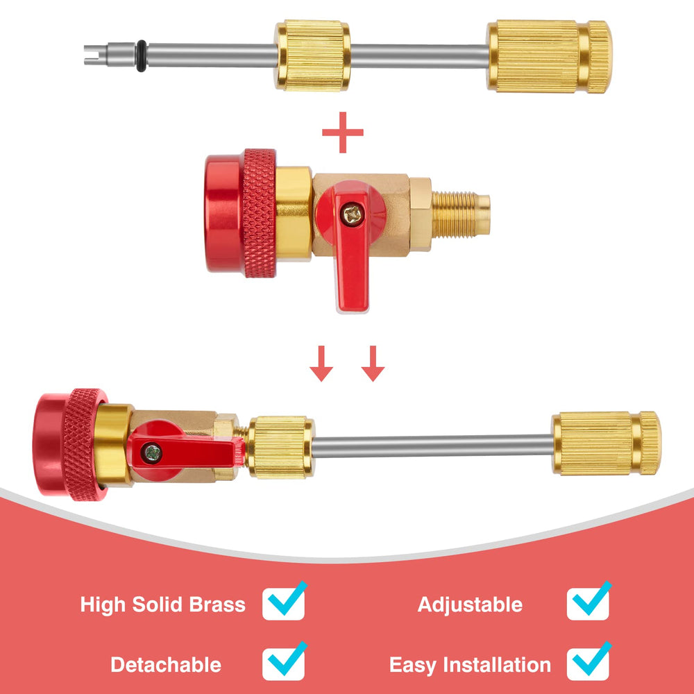 WADEO anti-slip handle improves grip during challenging tasks.