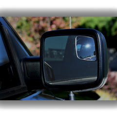 WadeStar RM10 attaches to stock mirror for quick, tool-free installation.