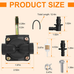 Wadoy Kohler CH12.5 pump kit with steady fuel supply.