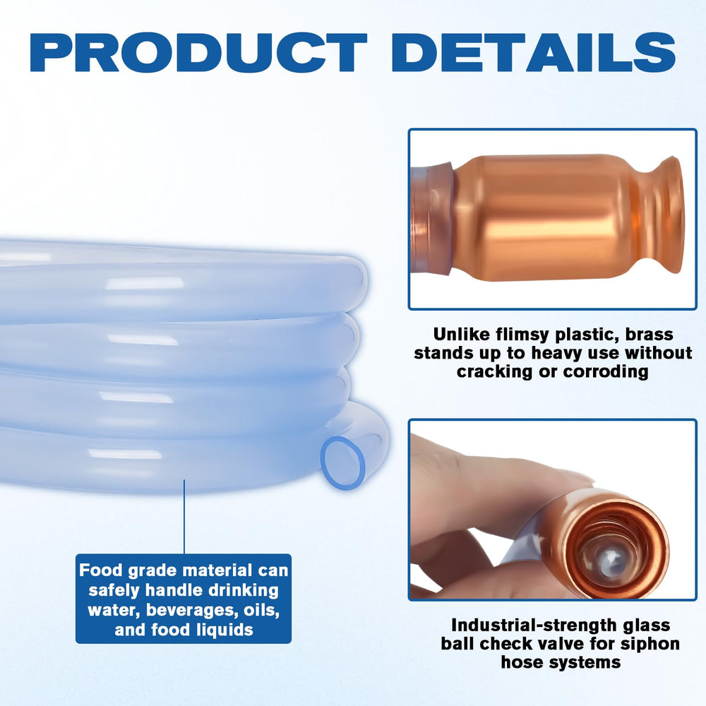 Wadoy lead-free copper pump combines durability with reliable siphon action