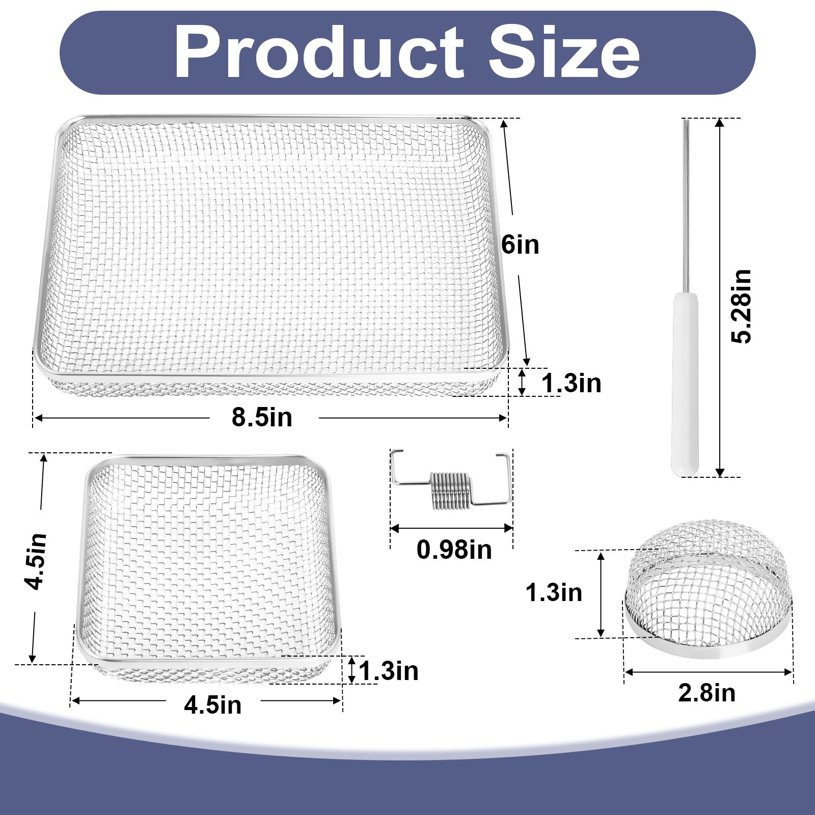 Wadoy water heater screen 4.5x4.5 vent shields vents from insects