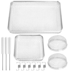 Wadoy RV water heater screen on an 8.5x6 vent protecting against pests