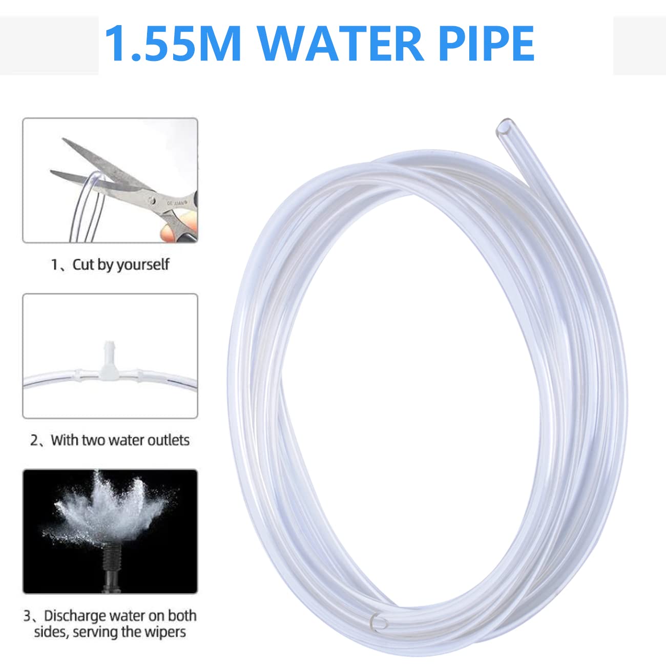 Wadoy wiring and hose kit for quick DIY installation