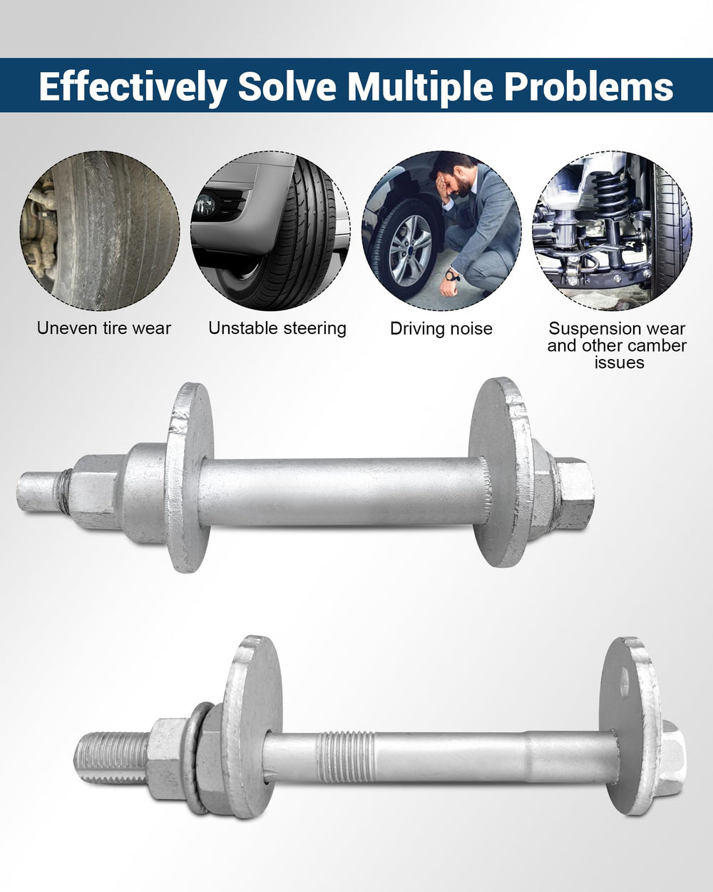 WADYDZMFCF 40Cr steel cam bolts detail showing high strength and durability