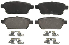 Wagner QS ZD1161 rear-brake-pad with chamfered edges for smoother stops