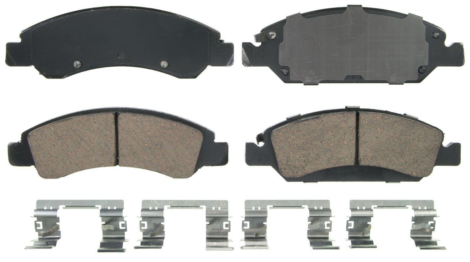 Wagner QS ZD1363 front brake pad package indicating reliable performance and easy installation.