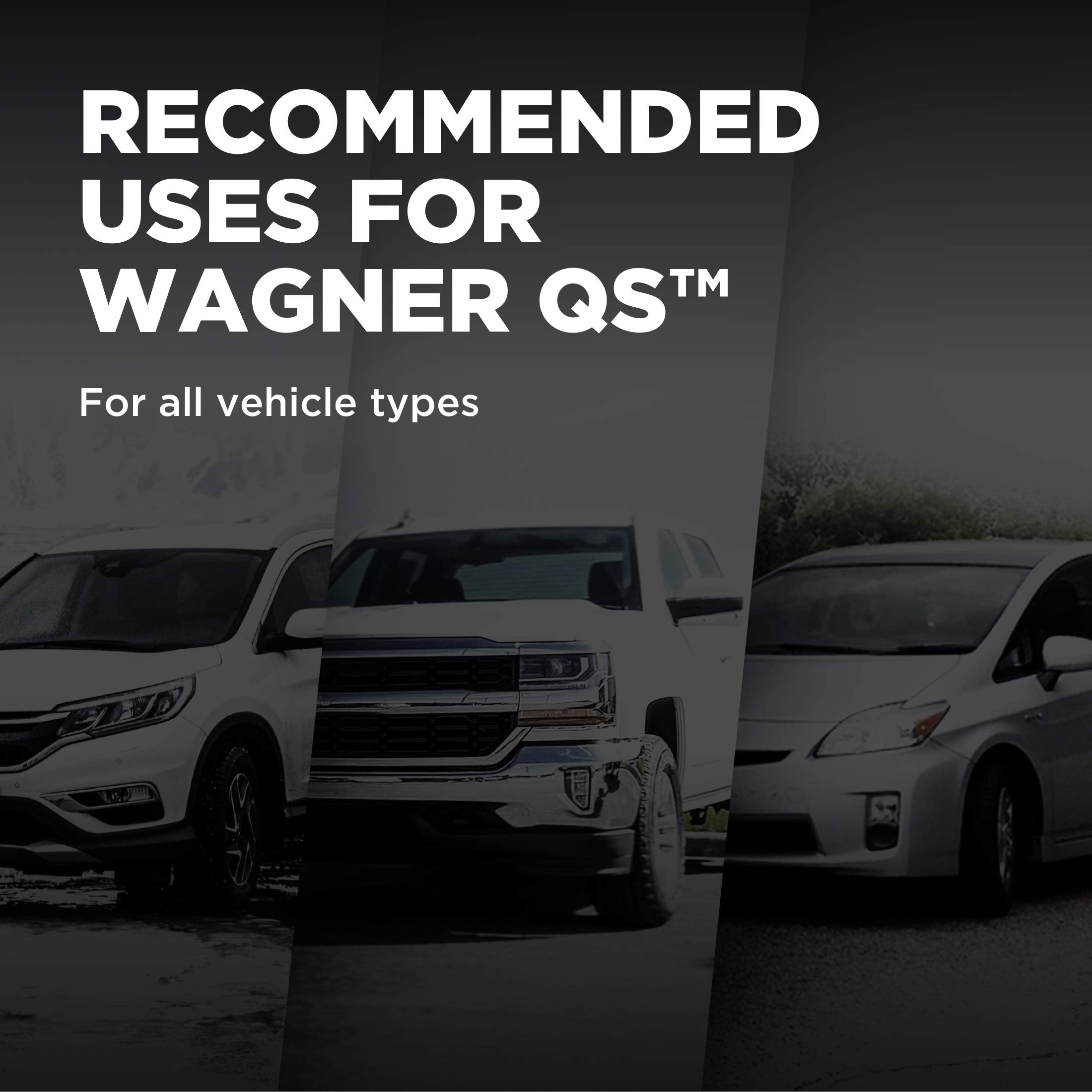 Wagner QS ZD465A chamfered edges reduce brake noise during braking