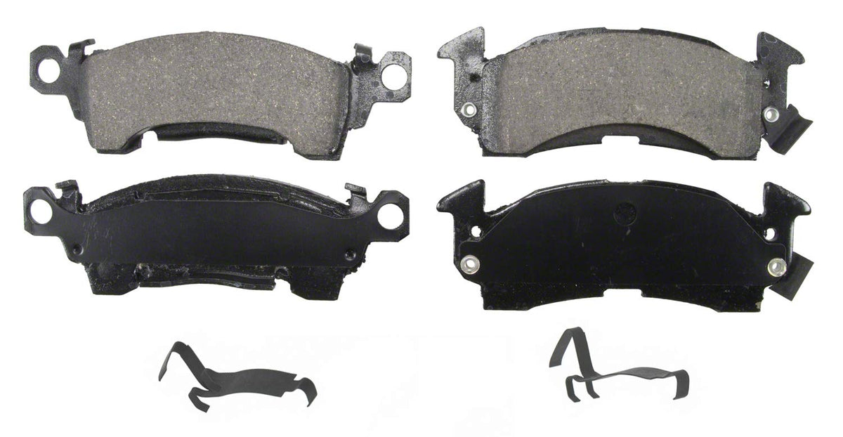 Wagner QS ZD52 front brake pad for Camaro 1969, smooth, quiet braking