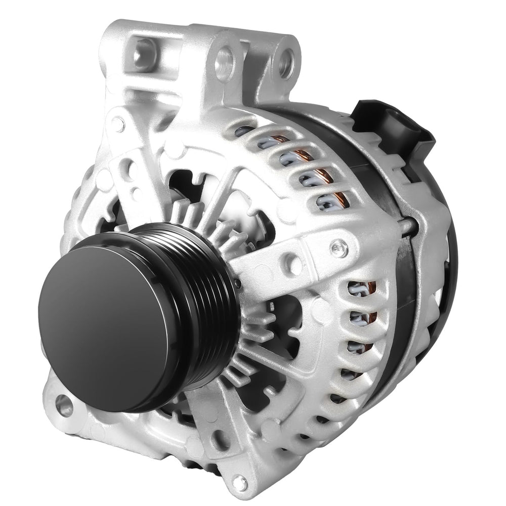 WAGSON 170Amp alternator front view highlighting rugged housing for GM SUVs