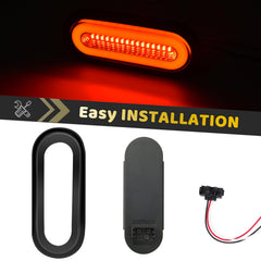 WahMOTOTin DC12V wiring for truck and van tail lights