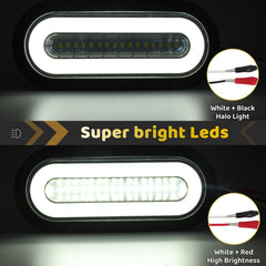 WahMOTOTin halo-style tail light doubles as running light for enhanced safety