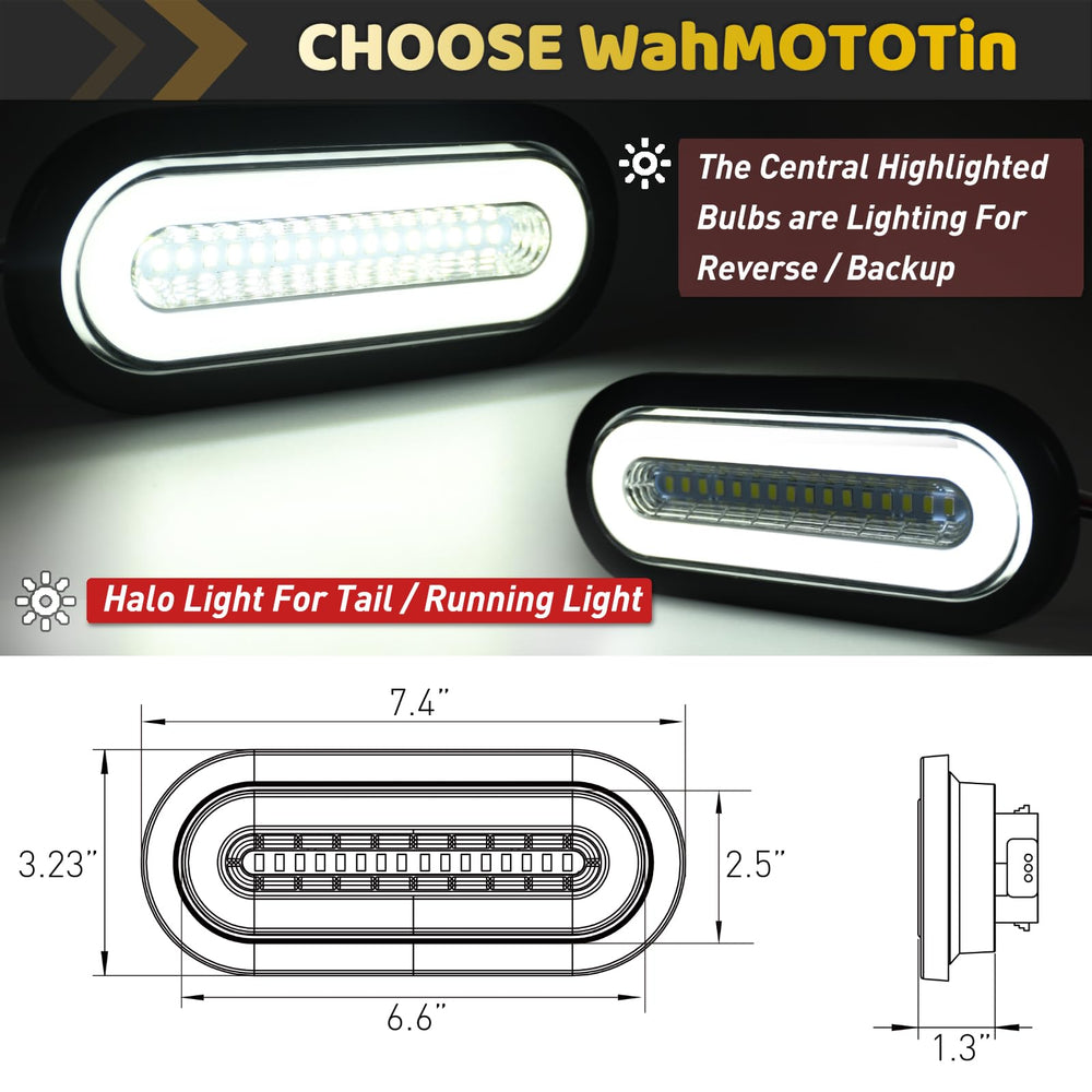 Rubber grommet included with WahMOTOTin light for a tight seal