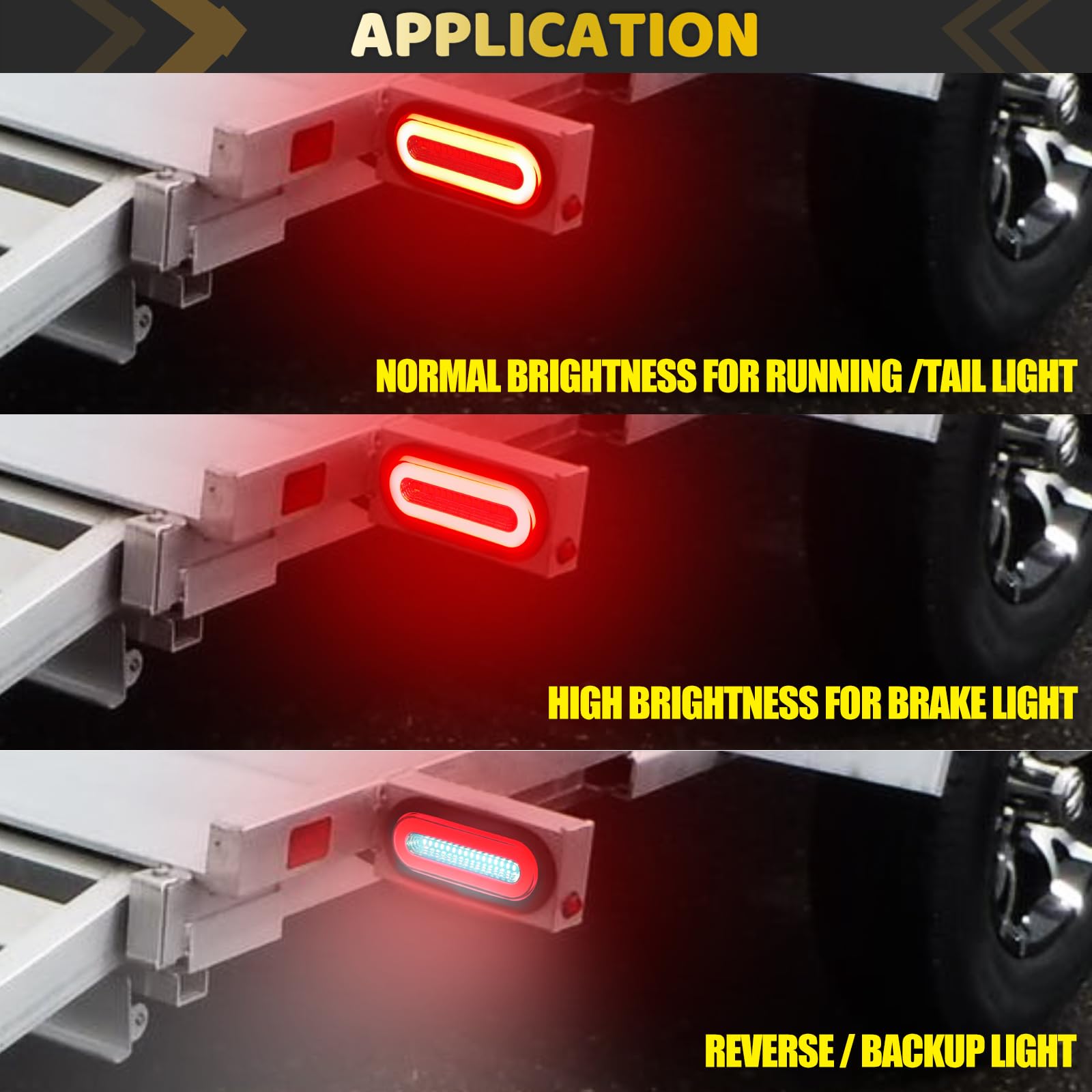 WahMOTOTin smoked-lens 6-inch oval running-light provides visible daytime running mode
