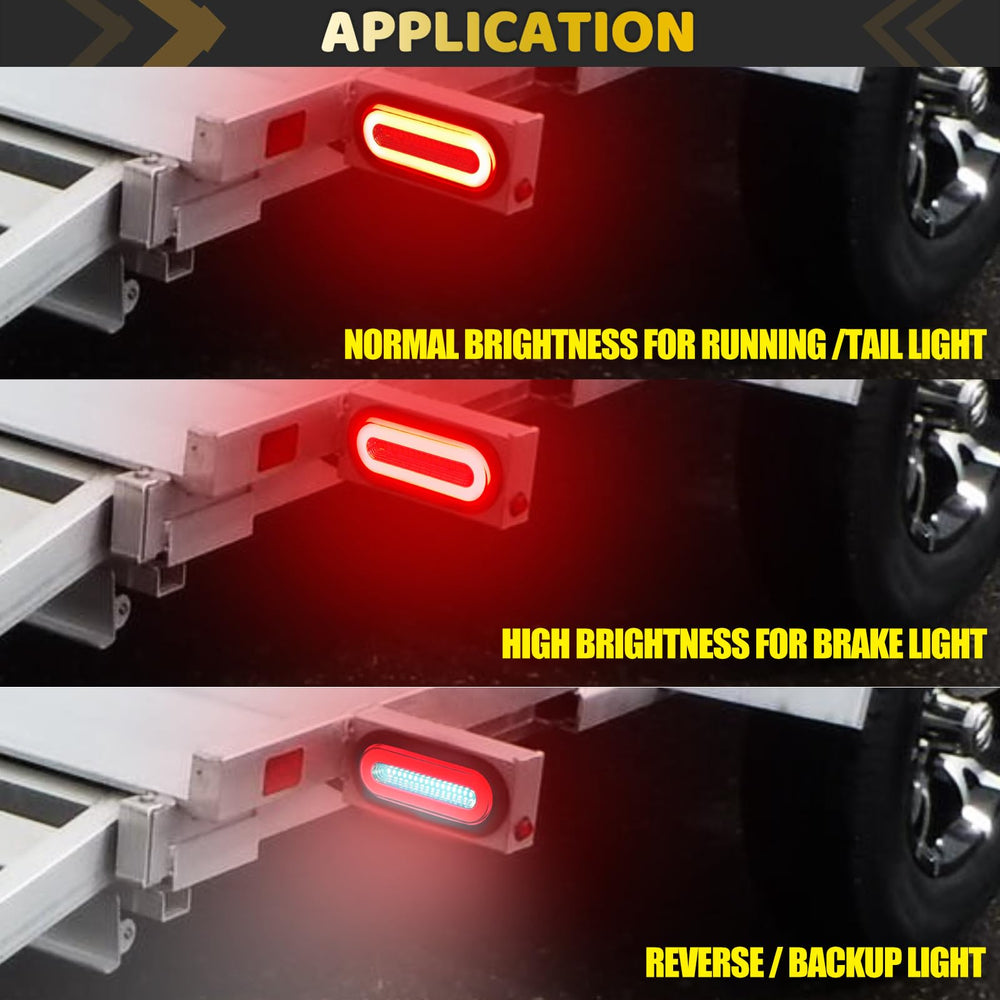 WahMOTOTin smoked-lens 6-inch oval running-light provides visible daytime running mode