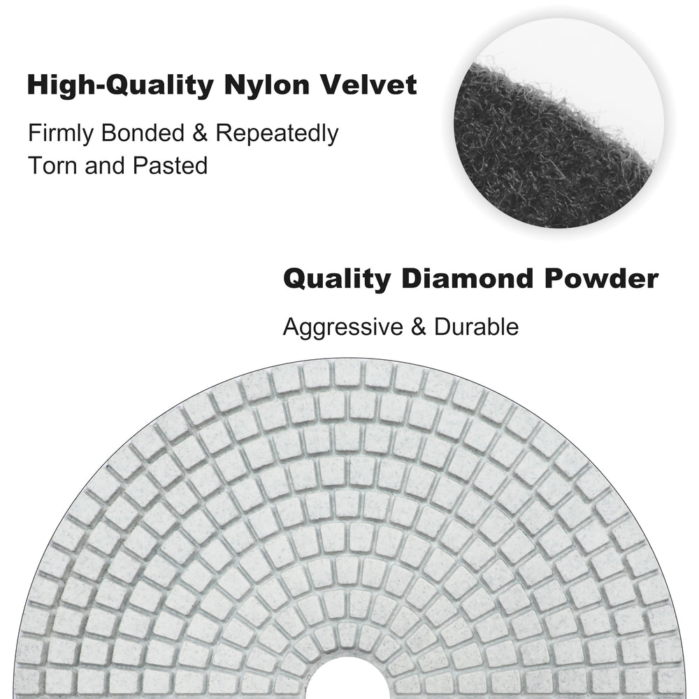 Waies open-mesh design improves heat dissipation during polishing