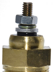 Walker 214-1007 temperature sender mounting view emphasizes fit type and installation alignment.