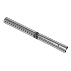 Walker exhaust pipe 2.5 ID and 2.5 OD end view shows sturdy aluminized steel