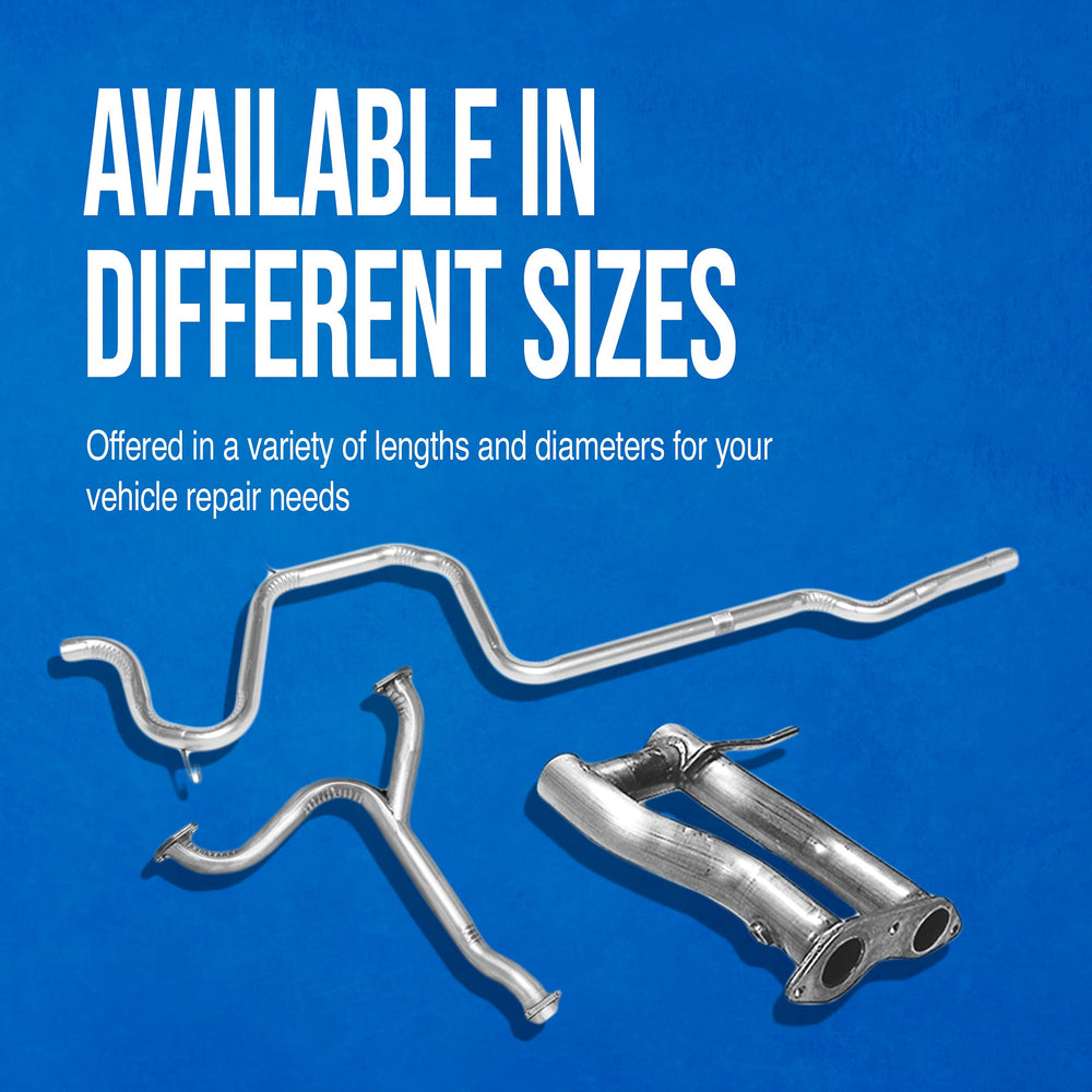 Walker galvanized steel exhaust flex pipe offering rust resistance for long-lasting performance.