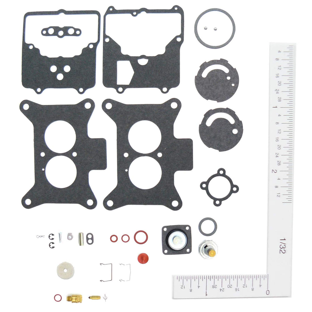 Walker Products 15369D carburetor kit components ready for precise fuel system rebuild