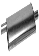 Walker SoundFX muffler front view shows durable aluminized steel construction for longer life