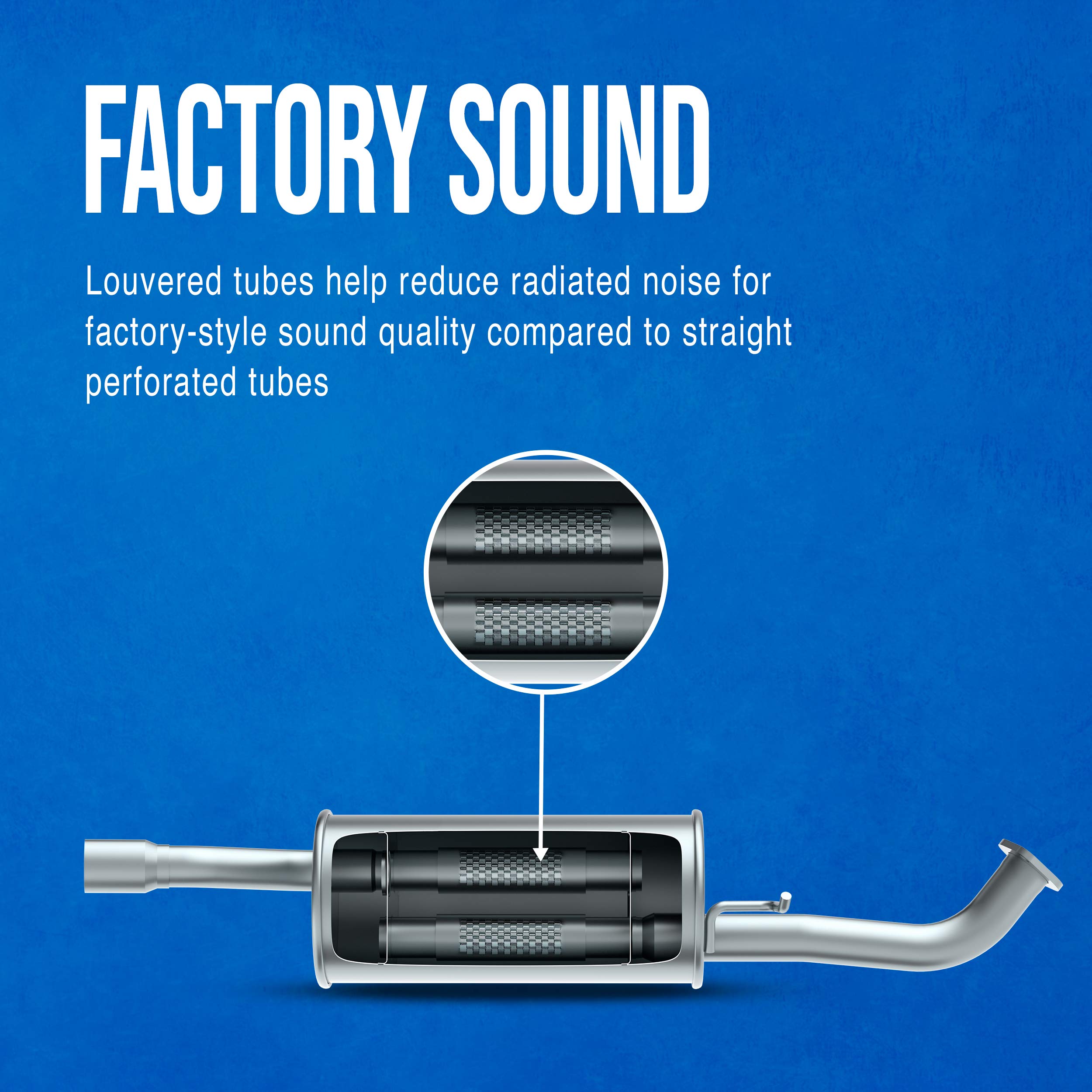 Walker SoundFX packaging image highlights easy-fit bushings and welding considerations