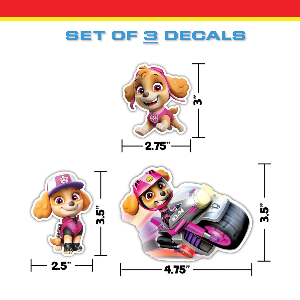 WALL PALZ Paw Patrol decal for laptop use and quick decoration.