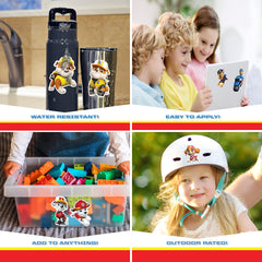 WALL PALZ Paw Patrol Skye decal for water bottle styling and on-the-go fun.