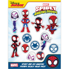 WALL PALZ Spidey decal on car window with outdoor vinyl durability