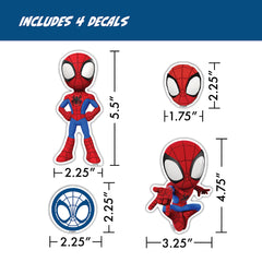 WALL PALZ Ghost-Spider decal on water bottle weatherproof artwork