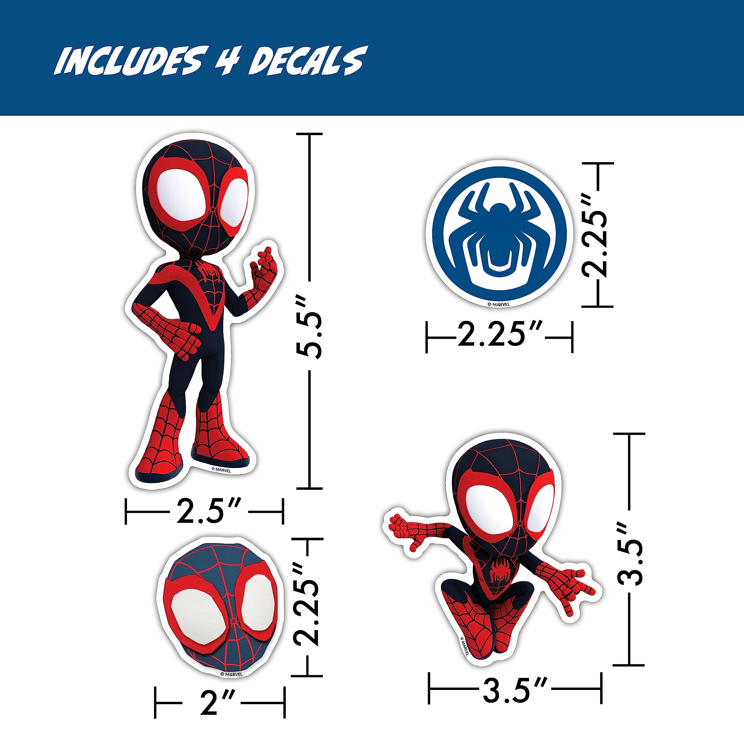 WALL PALZ Spin decal on bike helmet outdoor flair