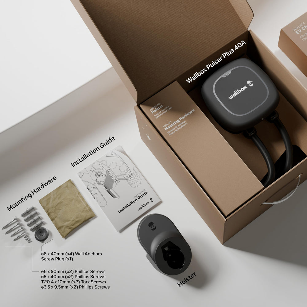 Wallbox Pulsar Plus quick install for home charging