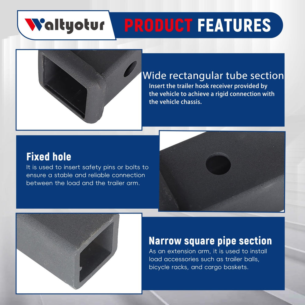 Waltyotur black powder coating resists corrosion in rugged outdoor use