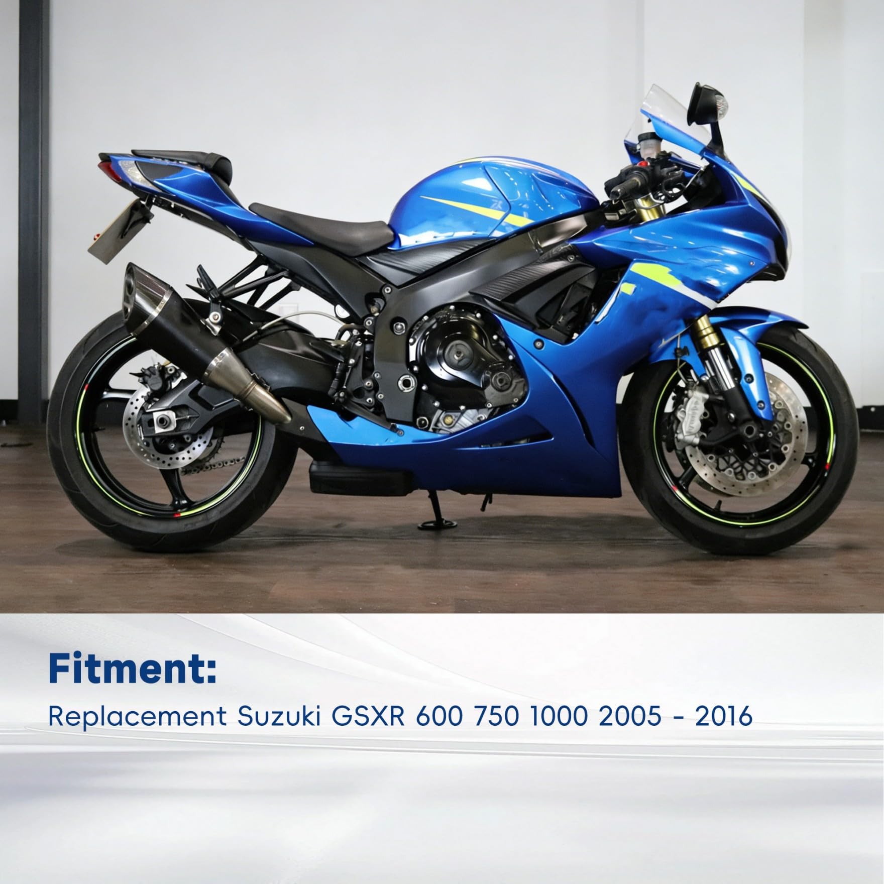 Waltyotur smoke-tinted lens rear view mirror improves glare reduction and aesthetics