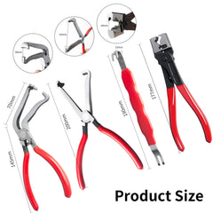 WAMEIJU disconnect pliers with 60-degree tip for hard-to-reach automotive connectors.