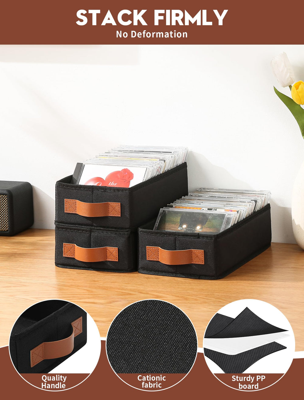 Wanapure black finish adds a sleek look to any room.