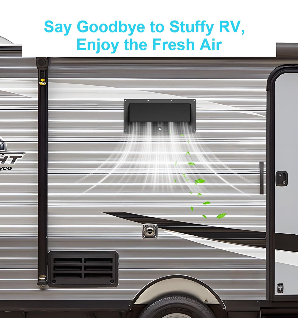 WanDwel vent cover compatible with various RV exhaust vents.
