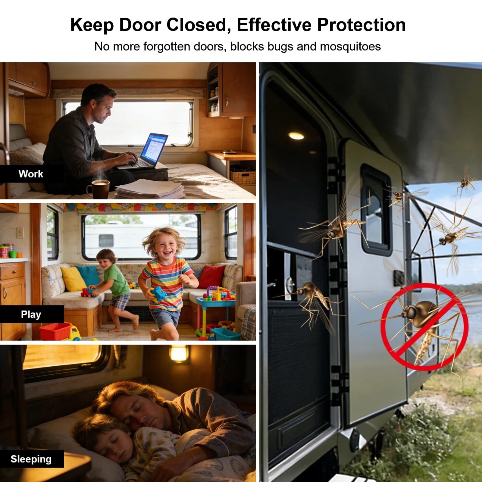 WanDwel durable-aluminum frame endures frequent RV use with rust-free performance
