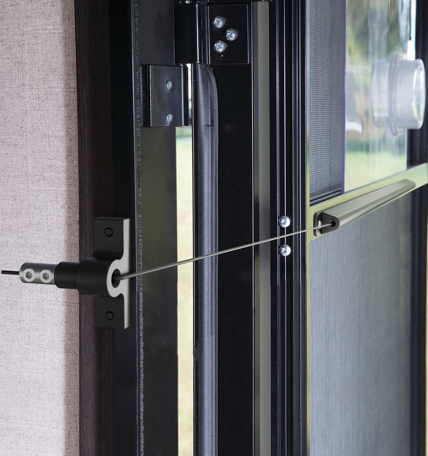 WanDwel RV screen door closer close action keeps insects out and doors smooth