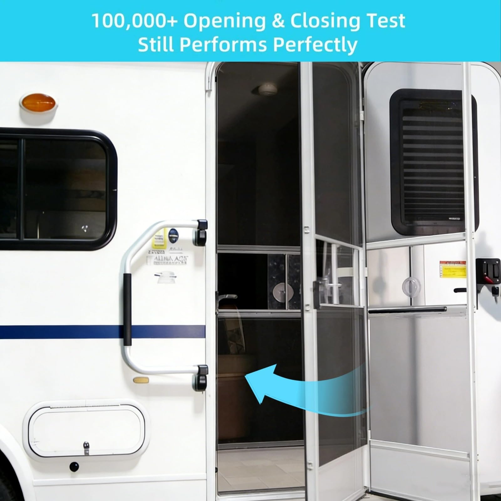 WanDwel universal-fit closer works on most RV doors, left or right handed