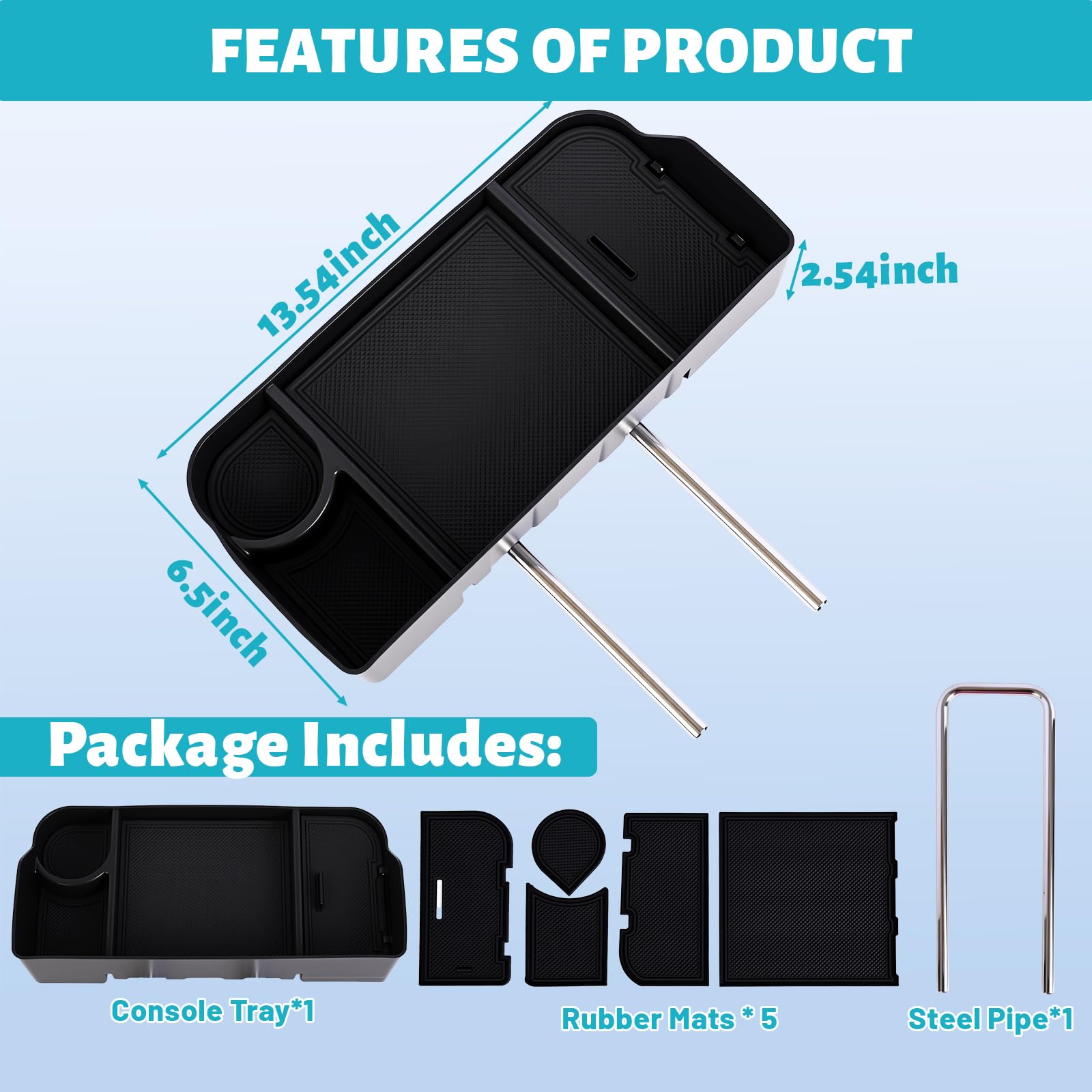 wangzhij non-slip rubber pads reduce rattling and keep items steady
