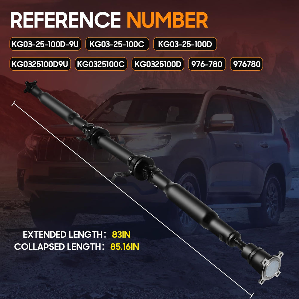 WANKECAR drive shaft reference numbers ensure OEM-like fit