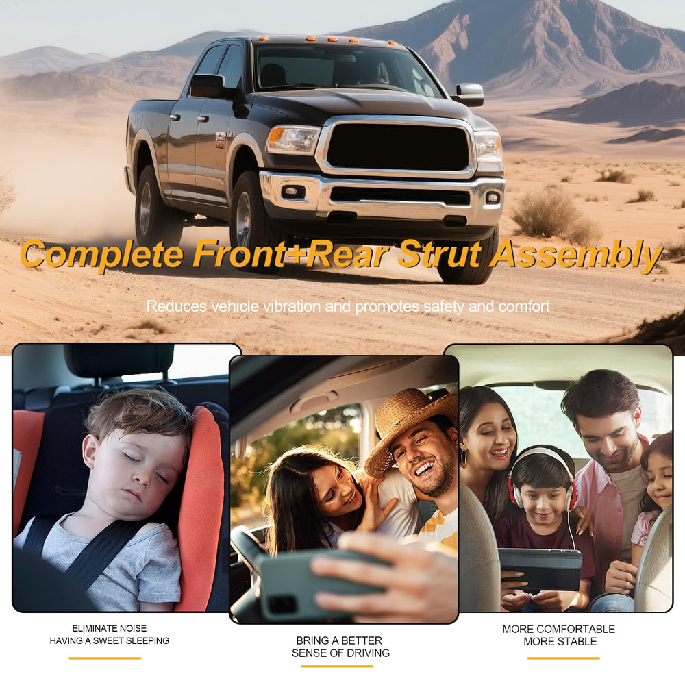 WANKECAR front strut for Chevrolet Tahoe LTZ enhances steering response and comfort.