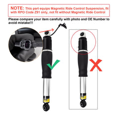WANKECAR rear air shock absorber pair Escalade right maintains level handling and comfort.