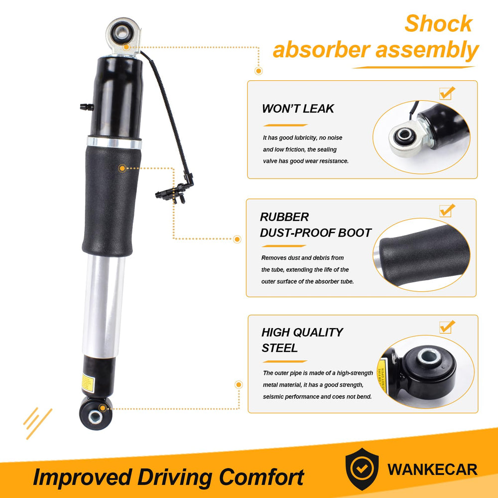 WANKECAR rear air shock absorber pair Sierra 1500 left supports balanced handling.