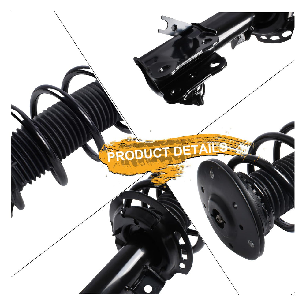 WANKECAR right front strut reference numbers confirm proper fitment and compatibility.