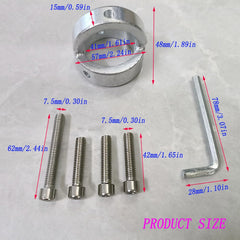 WANLIAN blower wheel puller; simple removal for hood cleaning.