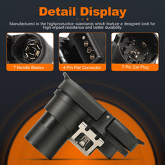 Wanzuwbip 4-pin flat connector for versatile hookups.