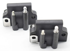 Waricaca 582508 ignition coil front view for Johnson Evinrude outboards
