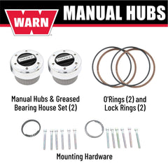 WARN 11690 30-spline axle compatibility shown for OEM replacements.